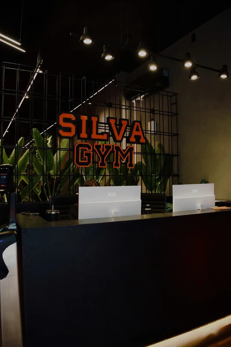 Vestiário equipado de uma unidade Silva